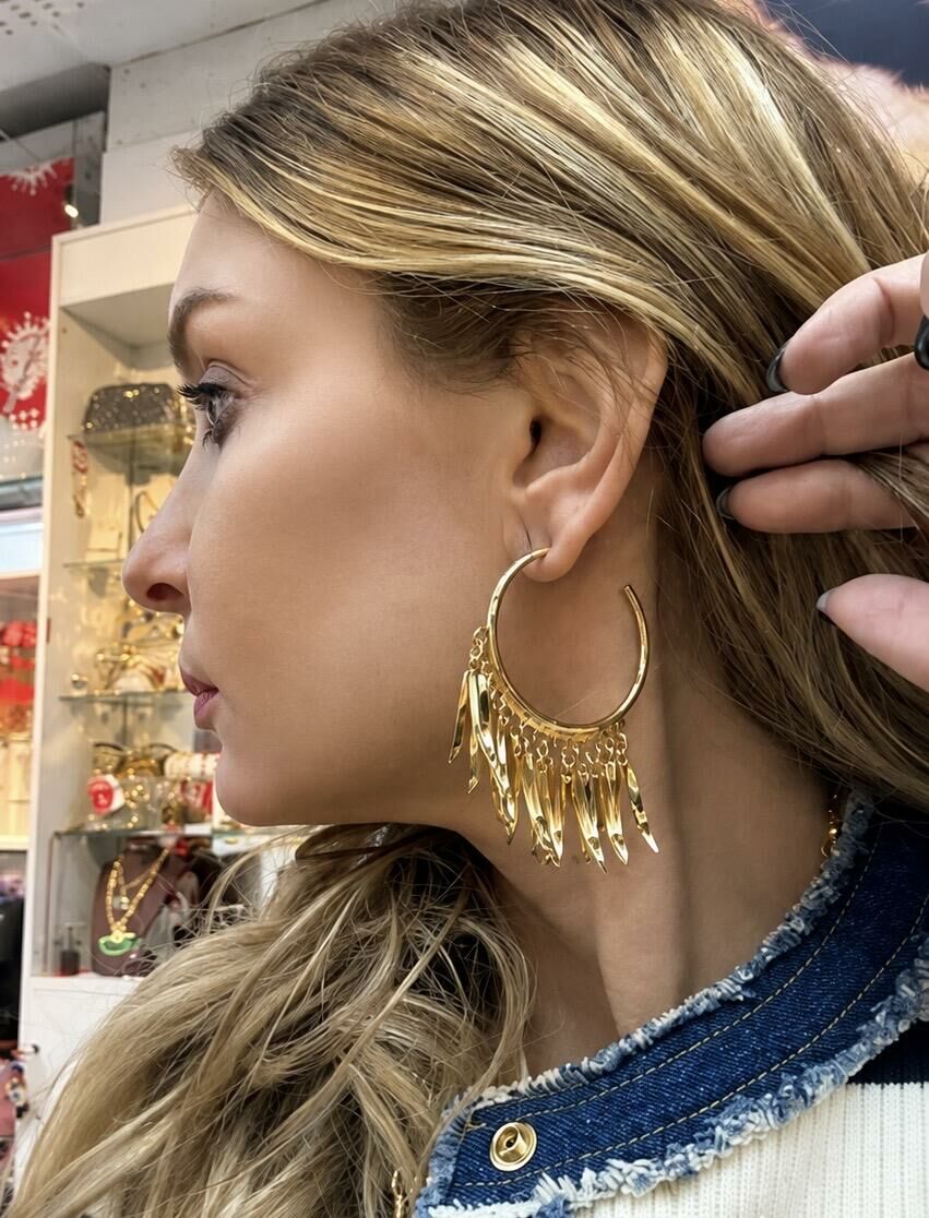 Imagem de Brinco Ibiza Dourado