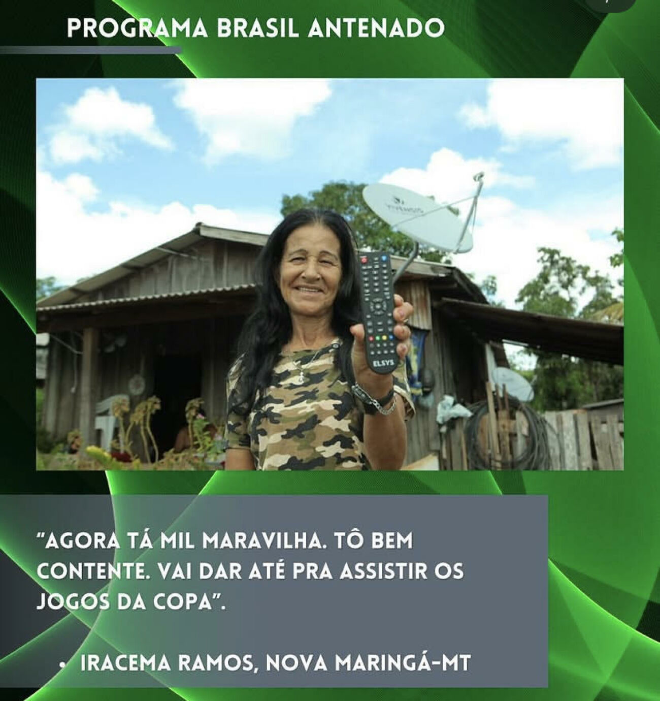 Ilustração da notícia Moradores de Figueirão têm até 13 de junho para solicitar antena parabólica digital gratuita da MS Todo dia