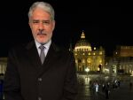 Imagem da notícia William Bonner reconhece erro e se desculpa com jornalista após cobertura no Vaticano: “Involuntário”