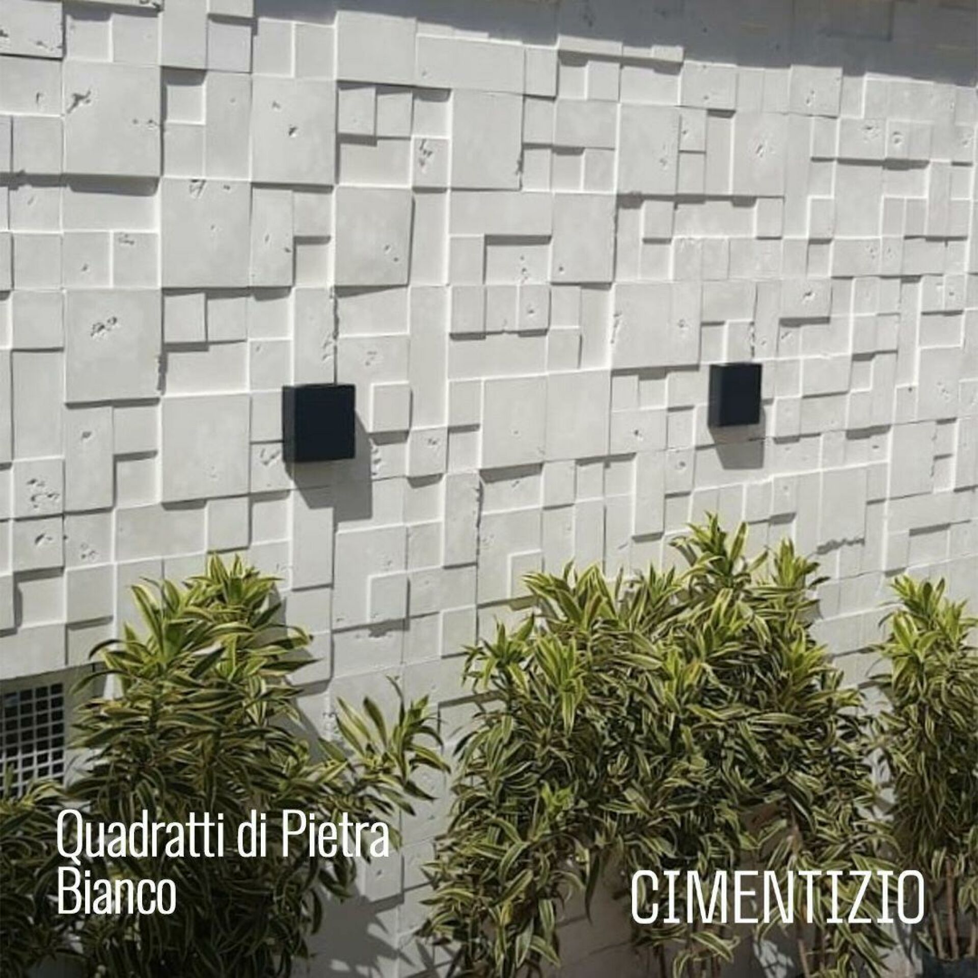 Ilustracao Fundo Quadratti di Pietra