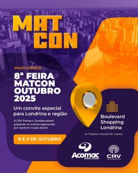 Imagem da notícia Participamos da 8ª edição da Matcon em Londrina (PR)