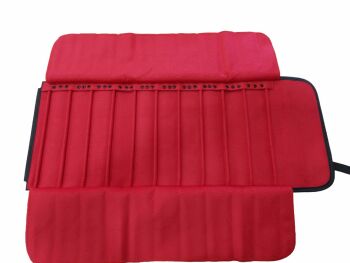 Imagem do produto Mostruário Rolo para Pulseiras Vermelho - 112 (Suede)
