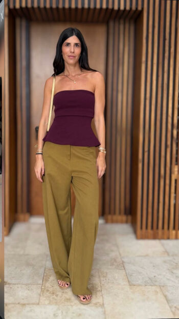 Imagem de Blusa Peplum Andy Vinho