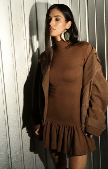 Imagem de Vestido Marrom Lele - Cloude