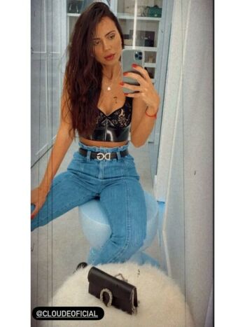 Imagem de Cropped Vinil Renda - Cloude