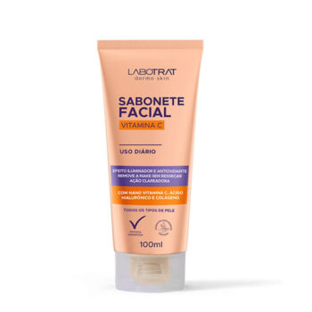 Imagem de Sabonete Facial - Gel de limpeza - Vitamina C - Sabonete Líquido Facial Labotrat 100ml