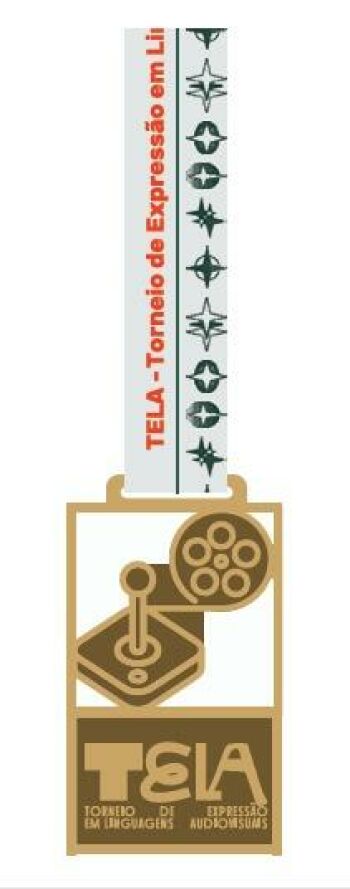 Imagem do produto TELA - Medalha de OURO - Torneio de Expressão em Linguagens Audiovisuais