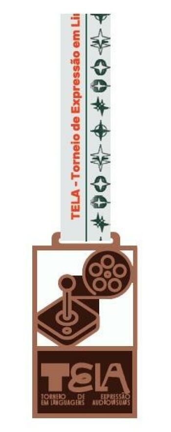 Imagem do produto TELA - Medalha de BRONZE - Torneio de Expressão em Linguagens Audiovisuais