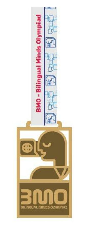 Imagem do produto BMO - Medalha de OURO - Bilingual Minds Olympiad