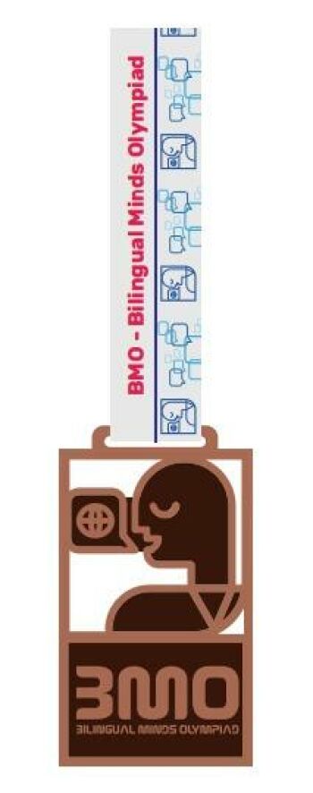 Imagem do produto BMO - Medalha de BRONZE - Bilingual Minds Olympiad