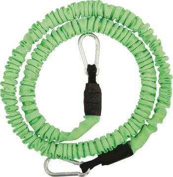 Imagem de Extensor Elástico com Mosquetão Duplo Resistencia Leve