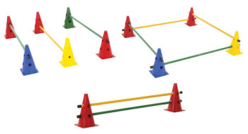 Imagem de Jogo de Cones com Barreiras