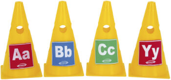 Imagem de Jogo de Cones com Letras - Alfabeto