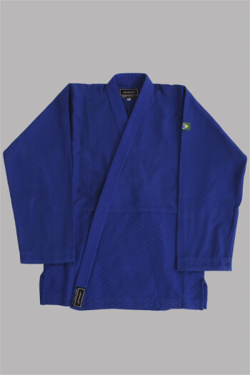 Imagem de Kimono Judô Trançadinho Adulto Azul – A4