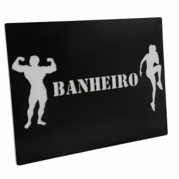 Imagem de Placa de Identificação - Banheiro
