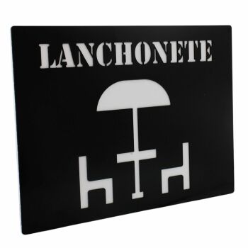 Imagem de Placa de Identificação - Lanchonete