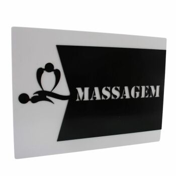 Imagem de Placa de Identificação - Massagem