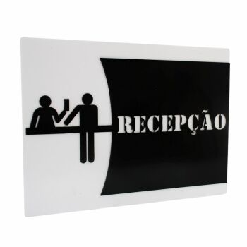 Imagem de Placa de Identificação - Recepção