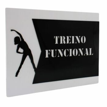 Imagem de Placa de Identificação - Treinamento Funcional