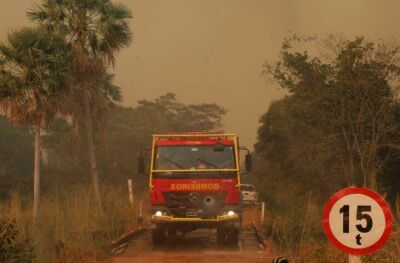 Imagem da notícia Bombeiros mantém ações de controle, monitoramento e rescaldo no Pantanal de MS