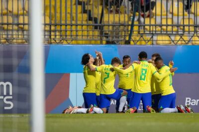 Imagem da notícia Seleção Brasileira vence a Colômbia por 2 a 0 e avança para a semifinal do PAN