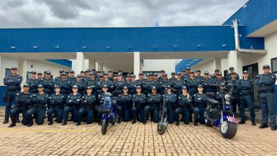 Imagem da notícia Novos soldados da PM em Coxim recebem capacitação completa para atuação como agentes de trânsito
