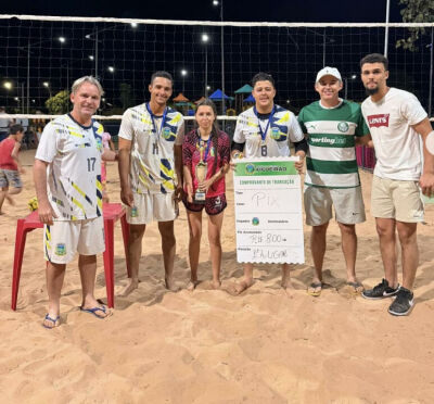 Imagem da notícia Vereadores prestigiam 1º Torneio de Areia e incentivam prática esportiva em Figueirão
