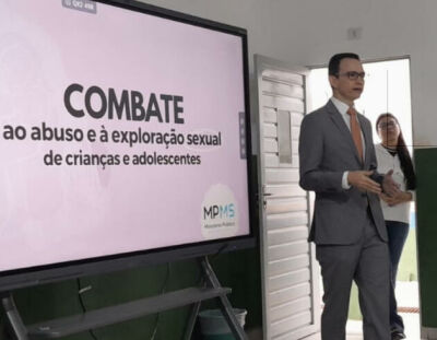 Imagem da notícia Em Sonora, promotor do MPMS alerta estudantes sobre abuso sexual infantil e riscos no ambiente virtual