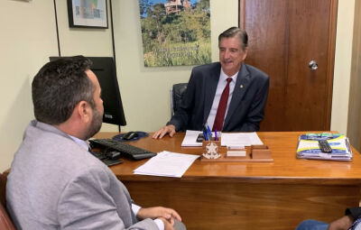 Imagem da notícia Prefeito de Alcinópolis anuncia R$ 200 mil e veículo para a saúde após reunião com deputado Dagoberto Nogueira
