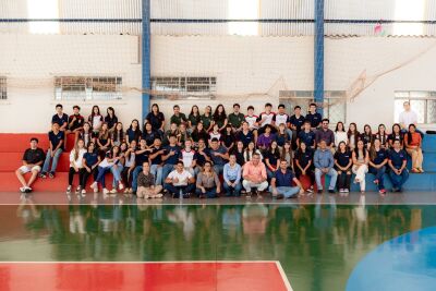 Imagem da notícia Cidadania na prática: projeto Câmara Vai à Escola leva vivência política a estudantes da Escola CEPE em Chapadão do Sul