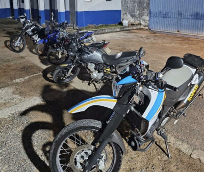 Imagem da notícia Blitz da Polícia Militar apreende motos e intensifica fiscalização em Rio Verde de MT