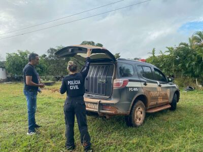 Imagem da notícia Homem condenado a 12 anos por estupro de vulnerável é preso pela Polícia Civil em Coxim