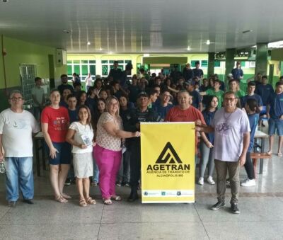 Imagem da notícia Maio Amarelo mobiliza ações educativas em Alcinópolis e Rio Verde de Mato Grosso