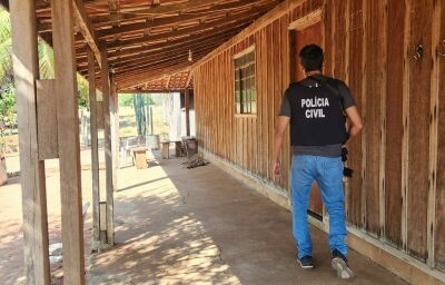 Imagem da notícia Homem é preso em Coxim suspeito de estuprar enteada de 11 anos