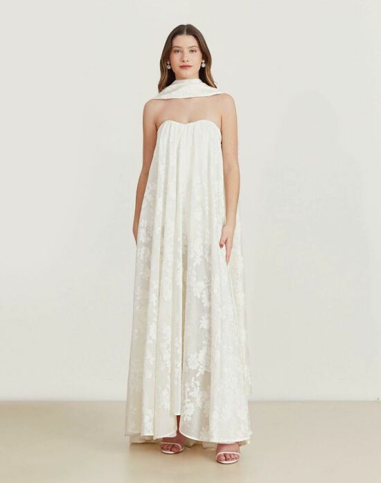 Imagem de Vestido Helen Branco Amissima