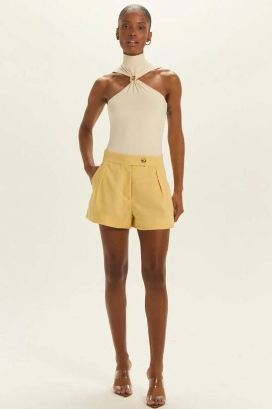 Imagem de Shorts Nelly Amarelo Grace Le Blog
