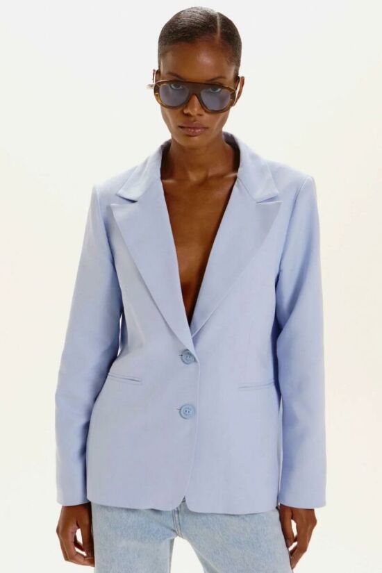 Imagem de Blazer Tânia Azul Moody Le Blog