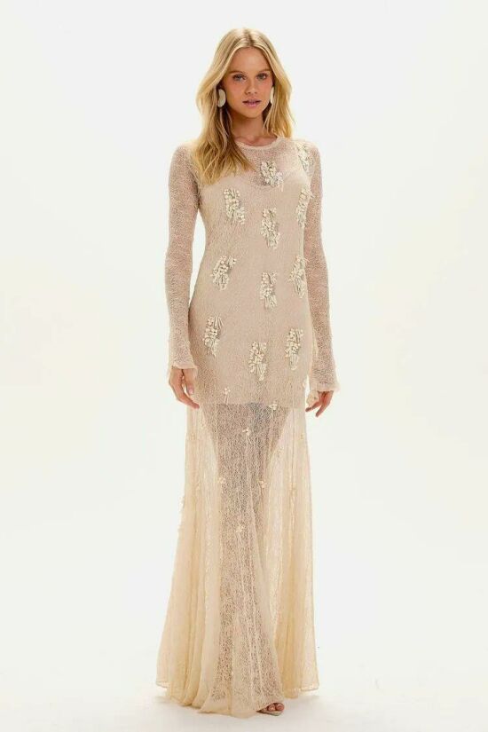 Imagem de Vestido Iza Natural Le Blog