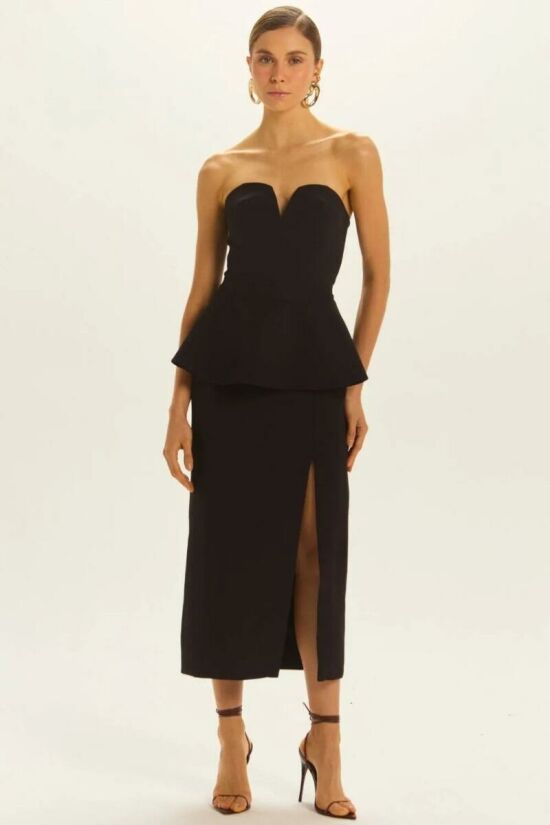 Imagem de Vestido Mídi Érica Preto Le Blog