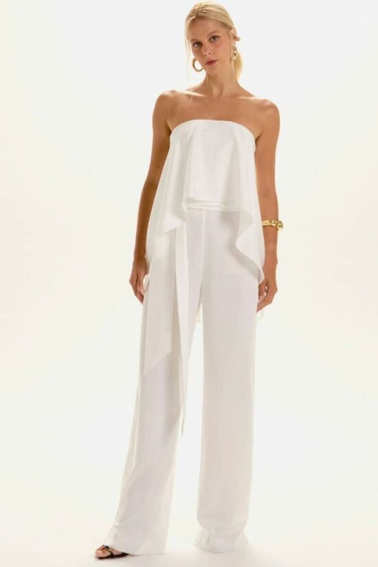 Imagem de Macacão Katia Off White Le Blog