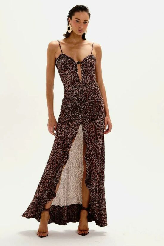 Imagem de Vestido Longo Teodora Onça Le Blog