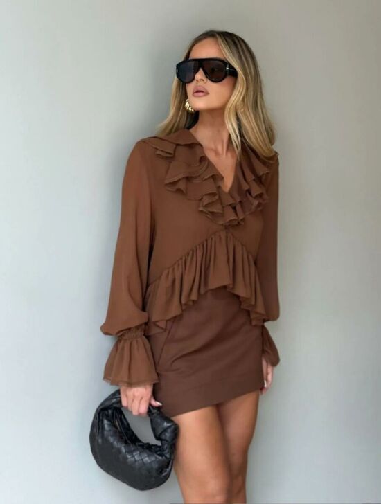 Imagem de Bate Jade Marrom Cloude