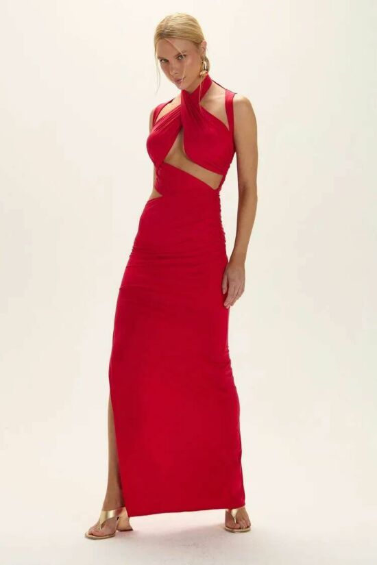 Imagem de Vestido Dafne Vermelho Love Le Blog