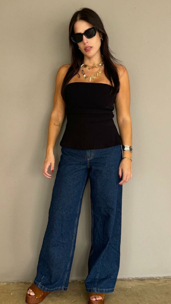 Imagem de Blusa Peplum Andy Preta