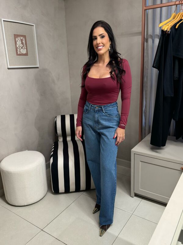 Imagem de Calça Jeans Wide Leg Essentials