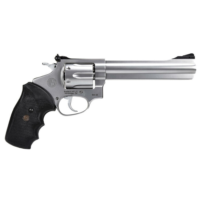 Imagem de REVÓLVER ROSSI RM66 6" INOX SEMI BRILHO CAL.357MAG / CAL.38SPL