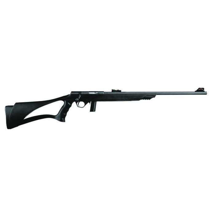 Imagem de RIFLE CBC BOLT ACTION 8122 CORONHA THUMBHOLE VAZADA PRETA - OXIDADO - 23" CAL.22LR