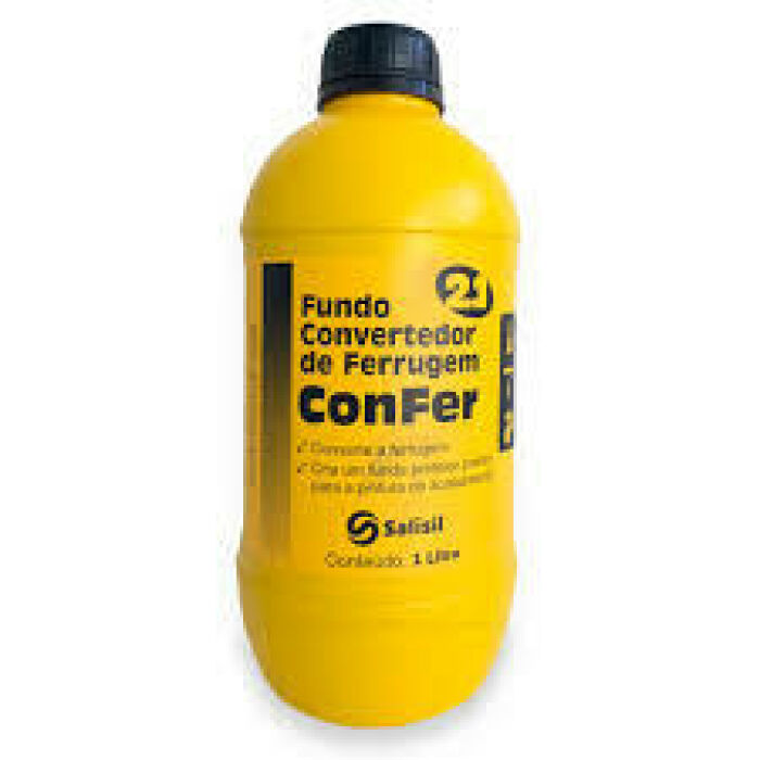 Imagem de FUNDO CONVERTEDOR DE FERRUGEM 2X1 1 LITRO - CONFER
