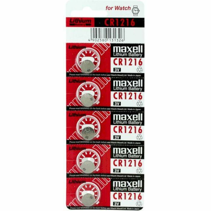 Imagem de Bateria CR1216 Maxell - Valor Unitário