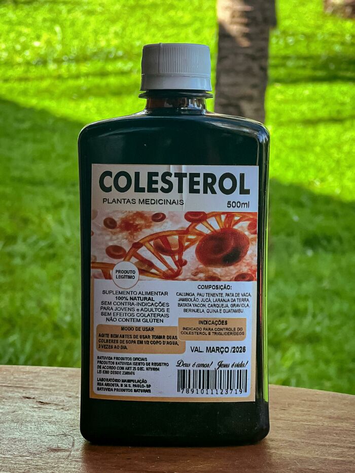 Imagem de Garrafada Colesterol Plantas Medicinal Produto 100% natural